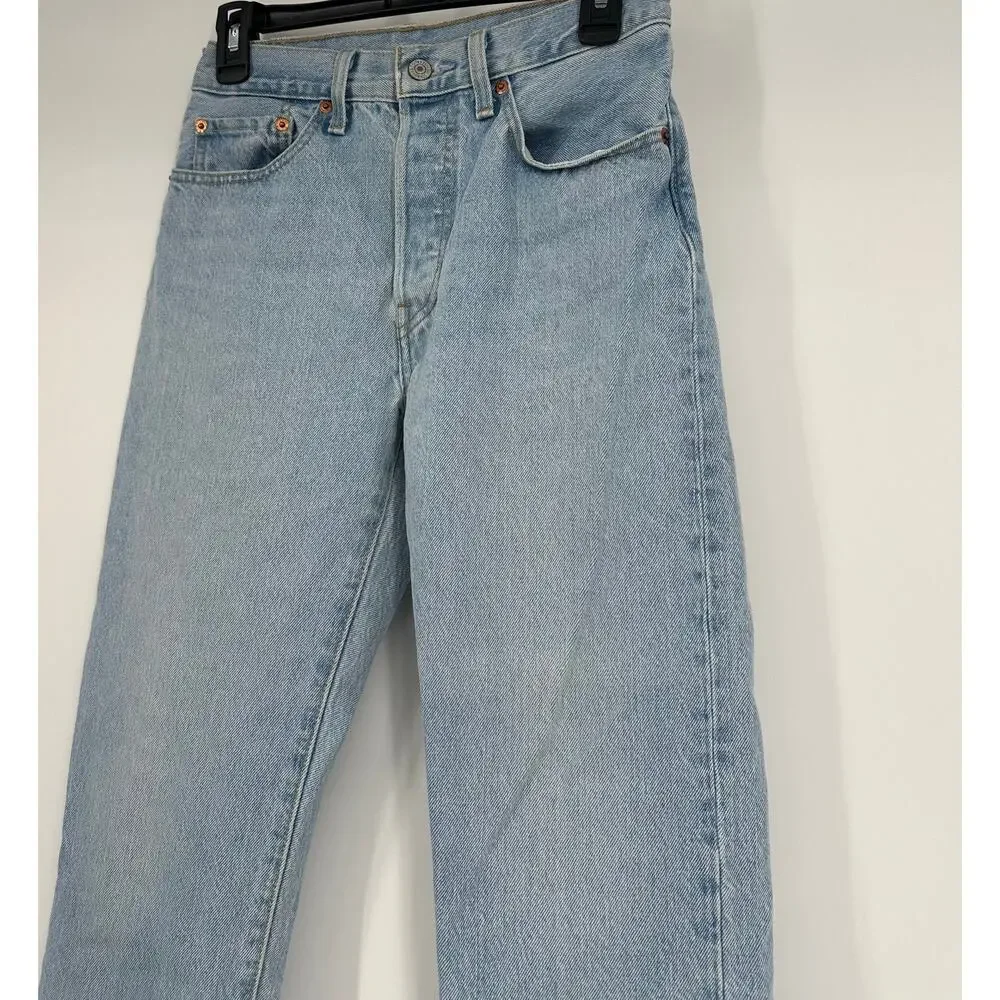 Levi’s 501 ORIGINAL CROPPED WOMEN'S JEANS - Picture 4 of 13